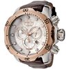 Today Offer Invicta Men's 0359 Reserve Collection Venom Chronograph Brown Leather Watch