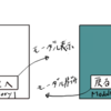 UIStoryboardのmodalを閉じた時に元の画面に異なる処理をする