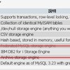 IBMDB2iストレージエンジンその２