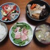 タコと野菜の塩らっきょう炒め