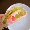 クレープで低糖質トルティーヤ！ラップサンドに♪