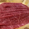 赤身中心のしゃぶしゃぶ肉