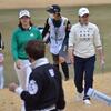 開幕戦Ｖの西郷真央が４アンダーでハーフターン　原英莉花は１アンダーで