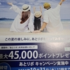 再びアメックスから「あとリボキャンペーン」のDMが届きました