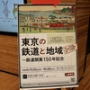 「東京の鉄道と地域〜鉄道開業150年記念」に行ってきた
