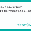 BtoBバーティカルSaaSにおいて顧客解像度を爆上げできた5つのトレーニング
