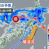 （　雷雨の　おそれ　）