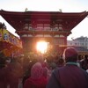 今年も日想観　＆　「守屋祠」参拝　＆　「鷹の止まり木」