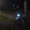 夜のサイクリング37.5km　よい汗流しました