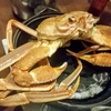年1回の蟹料理
