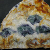 蛍石　Fluorite　長野県木曽郡南木曽町読書　Yomikaki, Nagiso Town, Kiso-gun, Nagano Pref., Chubu Region, Japan