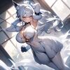 silver fur (銀色の毛皮) by Animagine XL V3.1