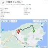 赤岩山縦走、余市でクロカン