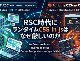RSC時代にランタイムCSS-in-jsはなぜ厳しいのか