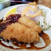 妙高高原駅そば「やおとく食堂」の鶏ささみチーズカツ定食( ＾∀＾)