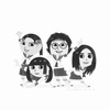 新しい学校のリーダーズをデフォルメに描いてみた｜音楽のしおり#6イラストエッセイ
