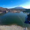 精進湖（山梨県南都留）