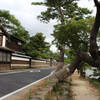 松江武家屋敷とお濠端の道