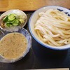 【めんこや 小江戸店(閉店)@川越】強烈なコシの強さが特徴の武蔵野うどんの元祖【冷汁うどん】