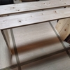 二段ベッドの不要となった材で本棚を作るpart2