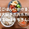 【ごはんにかける】みんな大好きホカホカご飯にかけるのはもちろんこれ