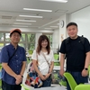 卒業生仲良し3人組にほっこり
