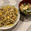 ひき肉チャーハン