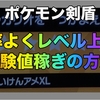 【ポケモン剣盾】レベル上げ・効率の良い経験値稼ぎ方法【序盤～終盤】