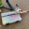 試し投げ、テイルウォーク クリムゾンC73ML+R/T。ファーストインプレ、使用感は？　#パックロッド