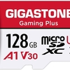 スマホの写真、動画保存容量が足らない場合に便利 Gigastone マイクロsdカード 128GB Nintendo Switch動作確認済