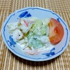 我が家の食卓ものがたり　キャベツのコールスロー風のサラダの小鉢