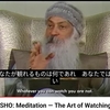 動画「OSHO : Meditation − The Art of Watching」(5:45)