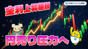 FX実践解説、金利上昇継続「円売り圧力へ」（2026年9月15日）