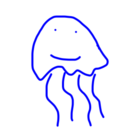 最近画力が向上しすぎてクラゲのイラストが生八ツ橋に似てきている件について クラゲ化計画