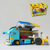 レゴ：ウイングボディトラックとフォークリフトセットの作り方 LEGOクラシック10698だけで作ったよ (オリジナル説明書)　はたらく車