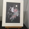 犬猫アート展 ブログ主様の作品を実際に見に行ってみた！！才能に感激です！！