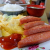 K・Kの老舗食堂訪問記～営して35年、おもいっきり家庭的な平和食堂・うるま市～ポークたまご500円編