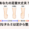 頑固なたるみは足元から整えるべし