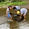 水車むら　昔の暮らし体験　食料調達編