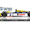 今プラモデルの1/20 FW11B Japanese GP 1987 トランスキットにいい感じでとんでもないことが起こっている？