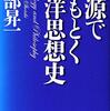 語源でひもとく西洋思想史 渡部昇一