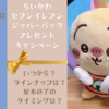 1月9日開始【ちいかわ×セブンイレブンコラボ　ロッテのチョコ購入でオリジナルジッパーパックをプレゼント】キャンペーンはいつから？ラインナップは？配布終了のタイミングは？