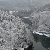 🌉第一只見川橋梁ビューポイント　その② 雪の絶景と只見線を撮影😊