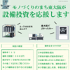 東大阪市の製造業、ファブレス業の方、設備投資の際は、補助率1/2で300万まで補助金が出ます。