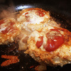 安鳥ミンチで巨大チキンハンバーグイッキ食い