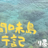 フェリーは阿嘉港へ！その時青空が。きれいな海に感動！【座間味島旅行記 帰路編2】