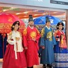 空港でのデモンストレーション