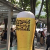 けやきひろば 春のビール祭り①