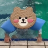 ４歳６か月、ついに水に顔をつけたよ～！