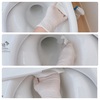 トイレの便器を手で洗ってみました